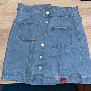 Dickie’s jean skirt